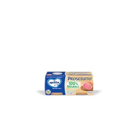 Danone Nutricia Soc. Ben. Mellin Omogeneizzato Prosciutto 2 Pezzi X 80 G