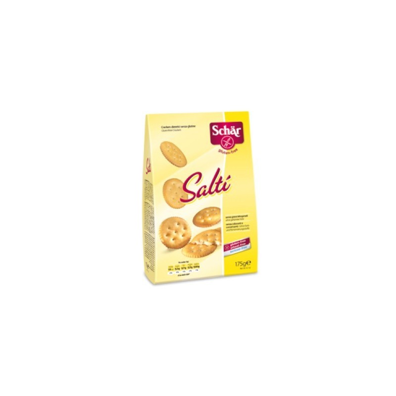 Dr. Schar Schar Salti' Cracker Con Sale Marino Senza Lattosio 175 G