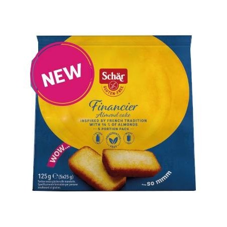 Dr. Schar Schar Financier Merendina 5 Pezzi Da 25 G