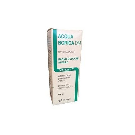 Zeta Farmaceutici Acqua Borica Per Bagno Oculare Sterile 500 Ml