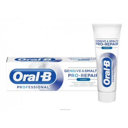 Procter & Gamble Oralb Professional Gengive & Smalto Pro Repair Classico Dentifricio 75 Ml