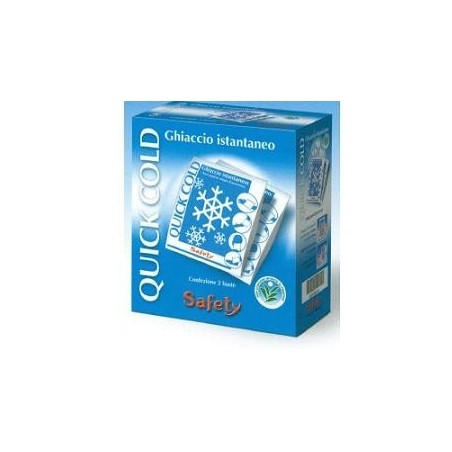 Safety Ghiaccio Istantaneo Quick Cold 2 Buste Tnt