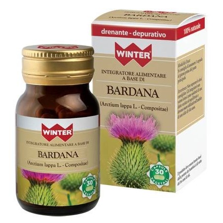 Bardana Bio Integratore Depurativo e Drenante 30 Capsule Winter