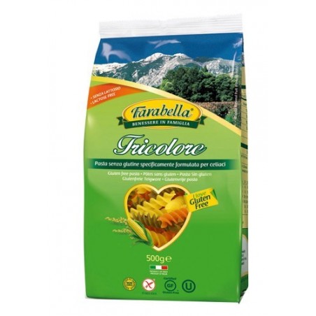 Bioalimenta Farabella Fusilli Tricolore 500 G