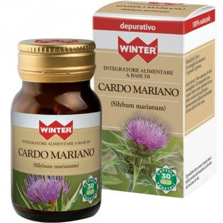 Cardo Mariano Integratore Depurativo e Digestivo 30 Capsule Winter