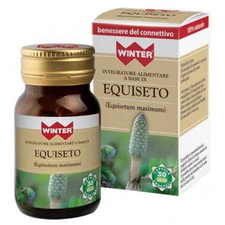 Equiseto Integratore per il Benessere di Capelli, Ossa, Unghie e Cartilagini 30 Capsule Winter