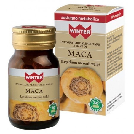 Maca Integratore Tonico Adattogeno 30 Capsule Winter