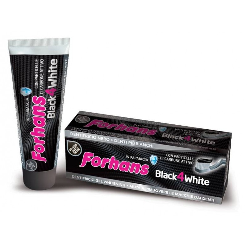 Uragme Dentifricio Forhans Gel Black4white