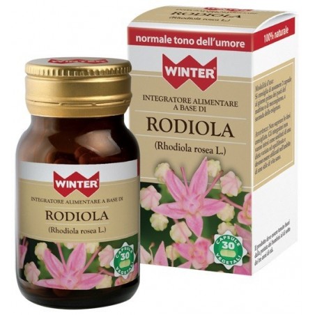 Rodiola Integratore per Stanchezza Fisica e Mentale 30 Capsule Winter