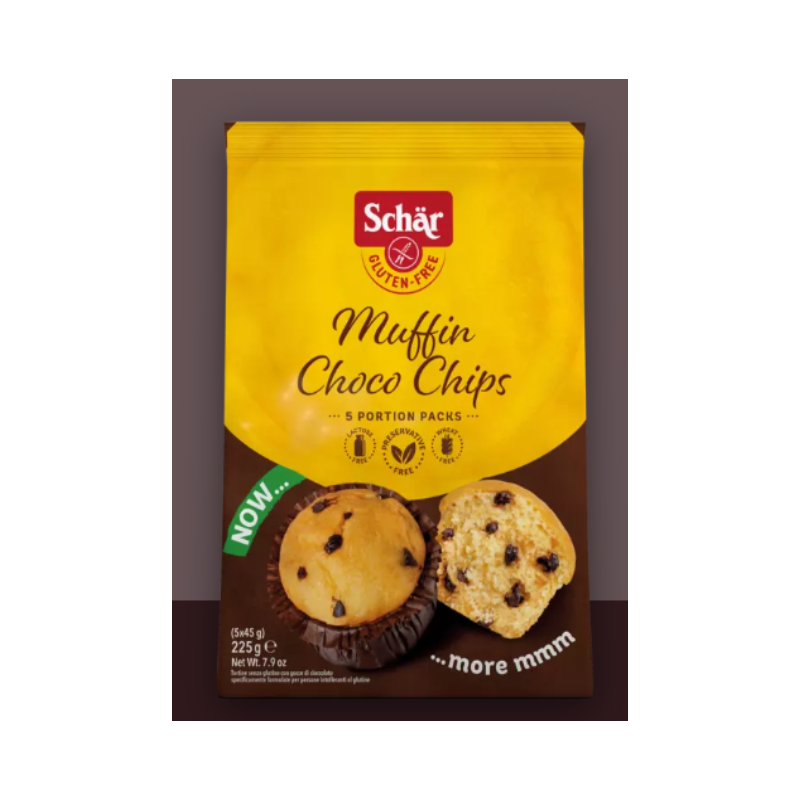 Dr. Schar Schar Muffin Choco Chip 225 G