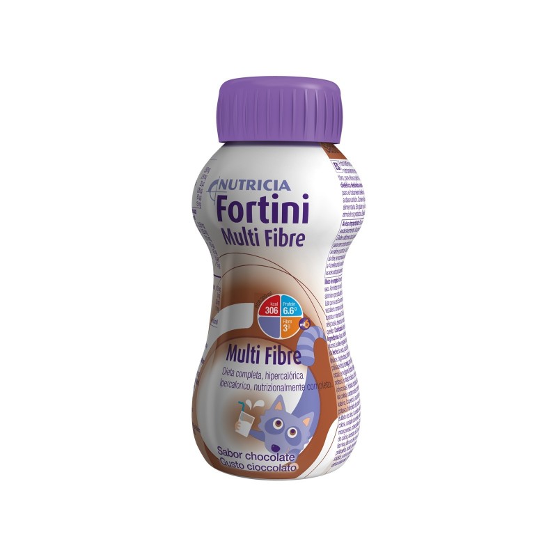 Danone Nutricia Soc. Ben. Fortini Multi Fibre Gusto Cioccolato 200 Ml