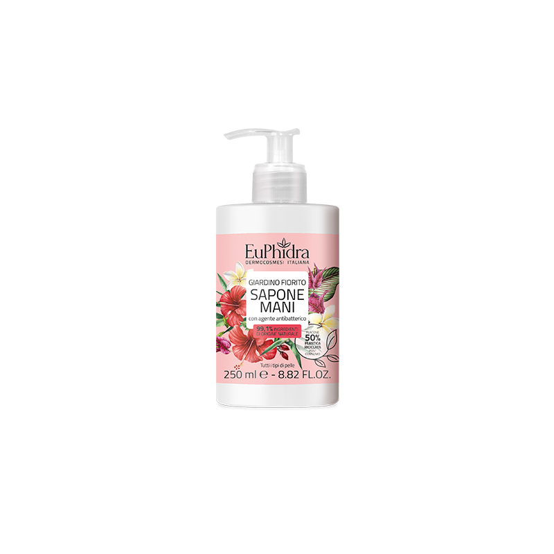 Zeta Farmaceutici Euphidra Sapone Liquido Giardino Fiorito 250 Ml