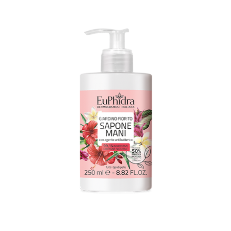 Zeta Farmaceutici Euphidra Sapone Liquido Giardino Fiorito 250 Ml