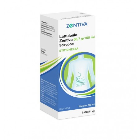 Lattulosio Zentiva 66,7 G/100 Ml Sciroppo