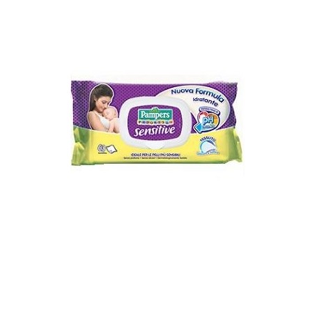 Fater Pampers Salviette Sensitive Aloe Ric 63 Pezzi