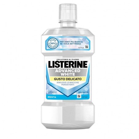 Johnson & Johnson Listerine Advanced White Gusto Delicato 500 Ml