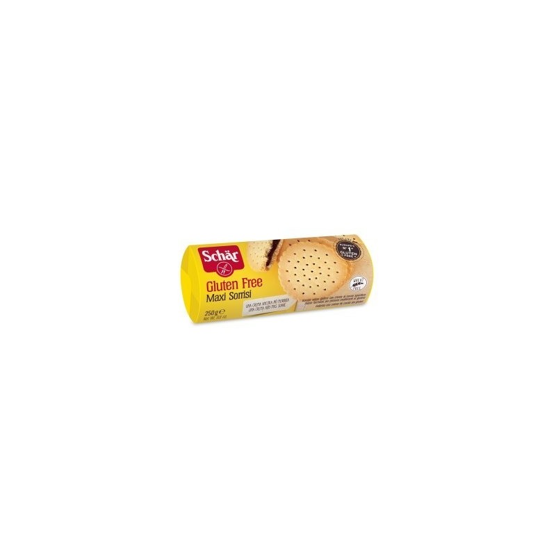 Dr. Schar Schar Maxi Sorrisi Biscotti Con Crema Al Cacao 250 G