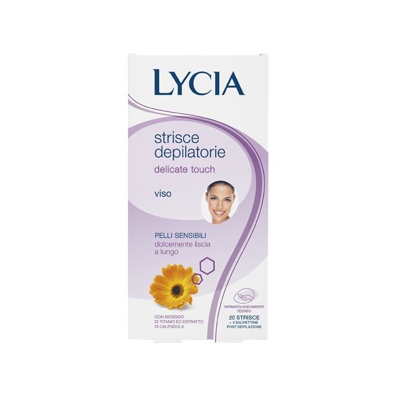 Sodalco Lycia 20 Strisce Viso Delicate 12 Pezzi