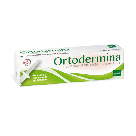 Ortodermina Crema Al 5%  Lidocaina Cloridrato