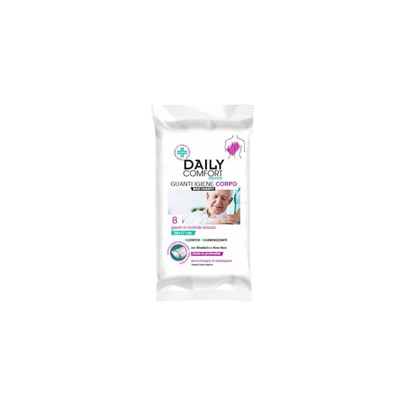 Diva International Daily Comfort Senior Guanto Detergente 8 Pezzi