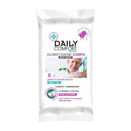 Diva International Daily Comfort Senior Guanto Detergente 8 Pezzi