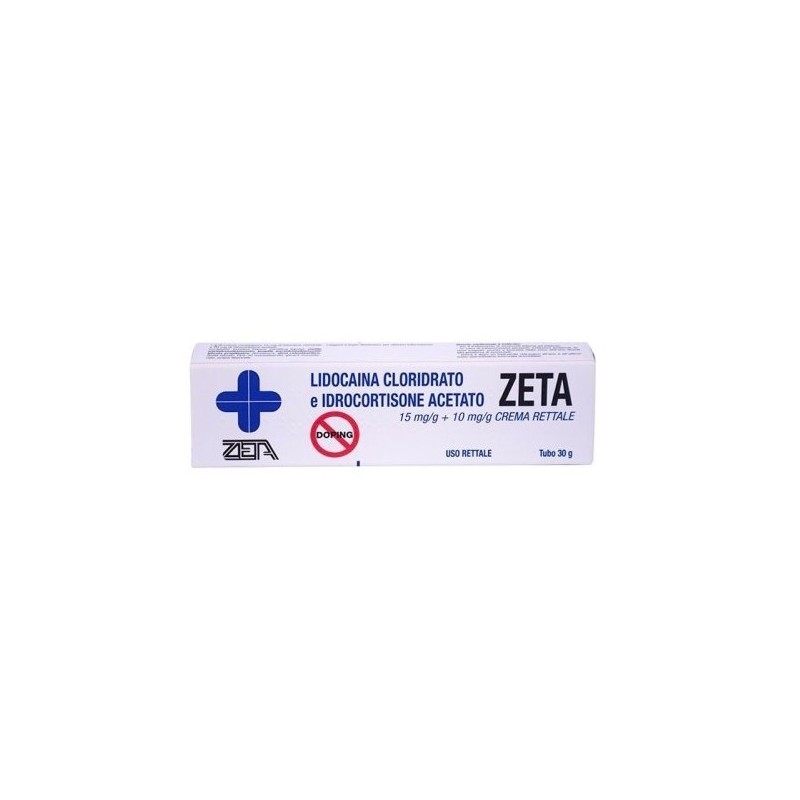 Proctozeta 15 Mg/g + 10 Mg /g Crema Rettale Lidocaina Cloridrato E Idrocortisone Acetato