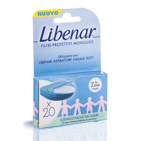 Perrigo Italia Libenar Aspiratore Nasale Soft Filtri 20 Pezzi