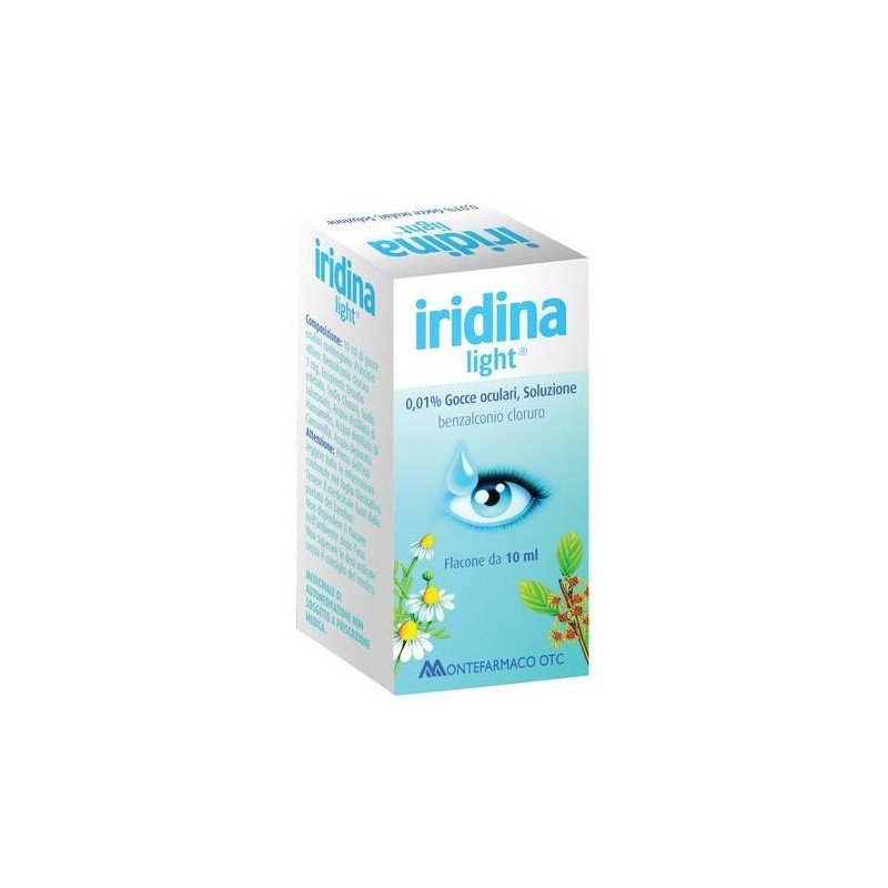 Iridina Light 0,1mg/ml Collirio, Soluzione Benzalconio Cloruro