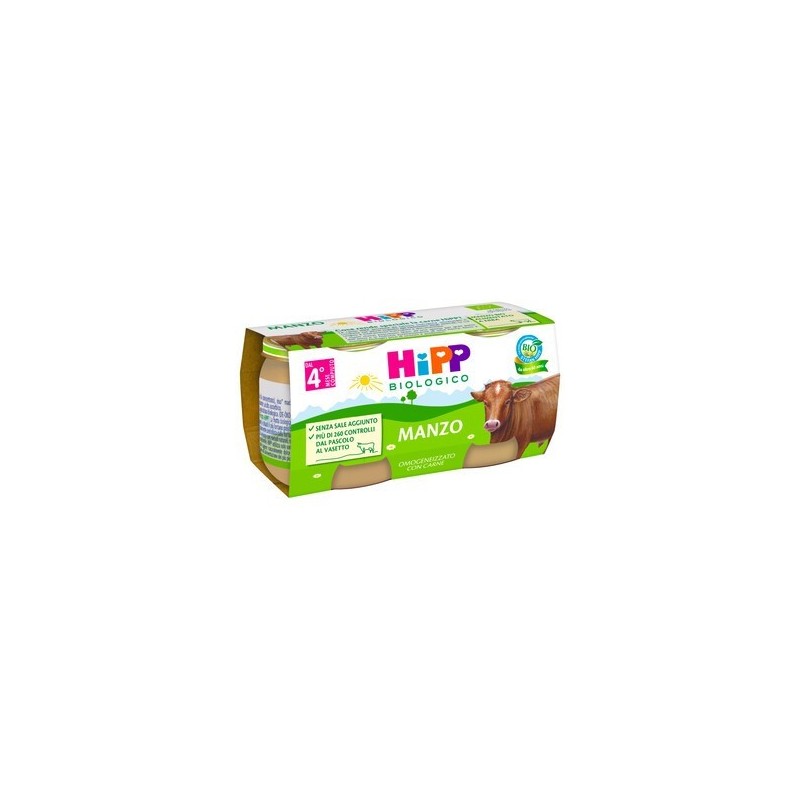 Hipp Italia Hipp Bio Hipp Bio Omogeneizzato Manzo 2x80 G