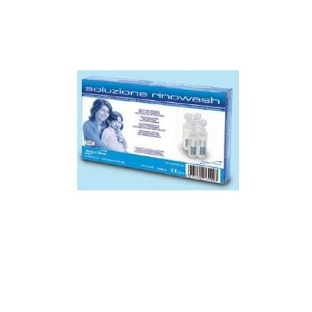 Air Liquide Medical Syst. Rinowash Soluzione Salina Ipertonica Per Pulizia Naso 10 Fiale Richiudibili X 10 Ml