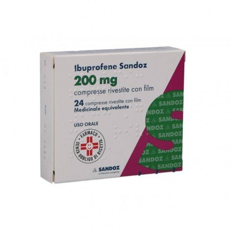 Ibuprofene Sandoz 200 Mg Compresse Rivestite Con Film Medicinale Equivalente