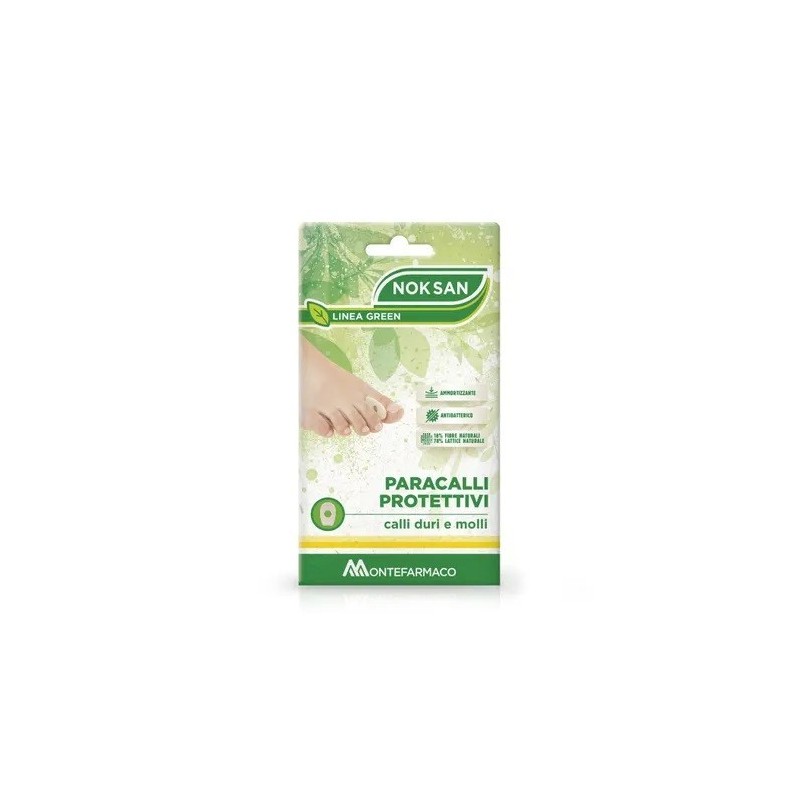 Montefarmaco Otc Paracalli Protettivi Duri/molli Noksan Green 9 Pezzi