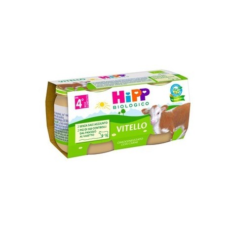 Hipp Italia Hipp Bio Hipp Bio Omogeneizzato Vitello 2x80 G