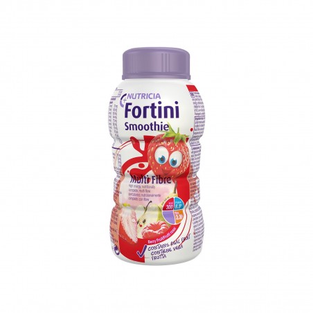 Danone Nutricia Soc. Ben. Fortini Smoothie Multi Fibre Gusto Frutti Rossi 200 Ml