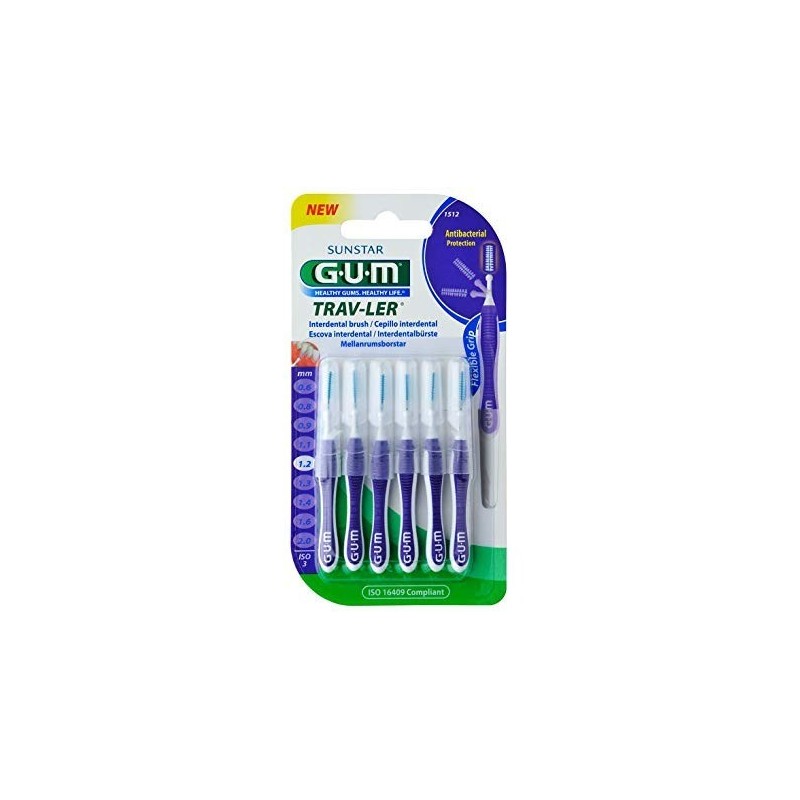 Sunstar Italiana Gum Travler 1512 Scovo 1,2 6 Pezzi