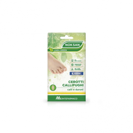 Montefarmaco Otc Cerotto Callifugo Notturno Noksan Green 9 Pezzi