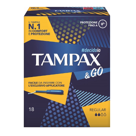 Fater Tampax &go Regular 18 Pezzi