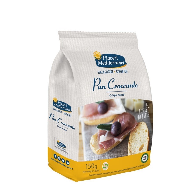 Eurospital Piaceri Mediterranei Pane Croccante 150 G