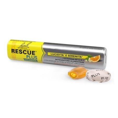 Schwabe Pharma Italia Rescue Original Plus 10 Confetti Aroma Arancia E Sambuco