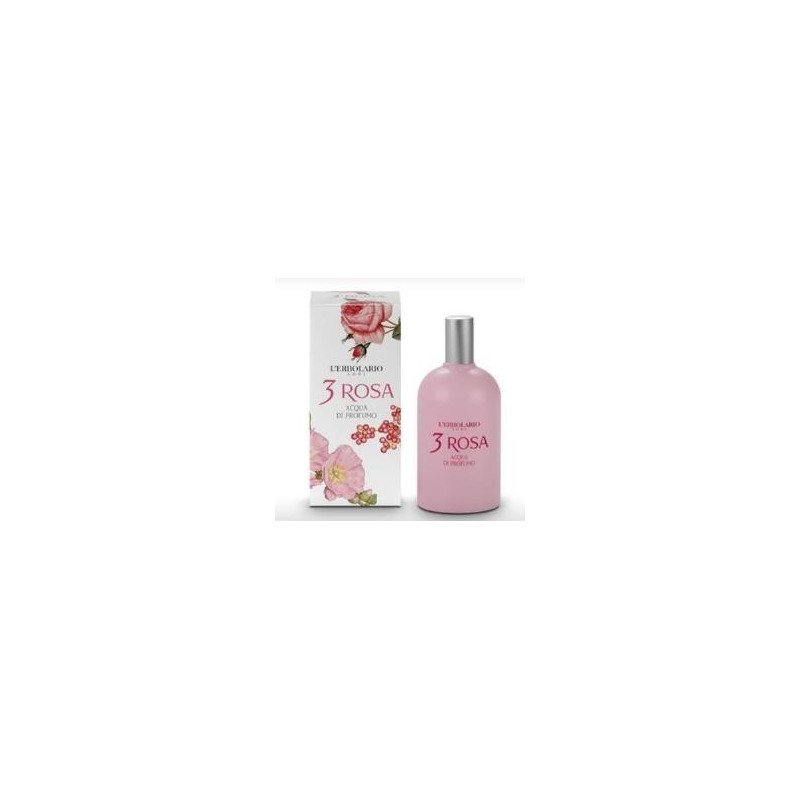 L'Erbolario  Profumo 3 Rosa Fiorito e Speziato 50 ml