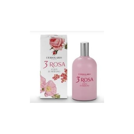 L'Erbolario  Profumo 3 Rosa Fiorito e Speziato 50 ml