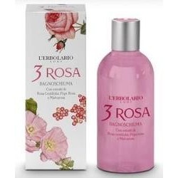 L'Erbolario Bagnoschiuma 3 Rosa 250 ml