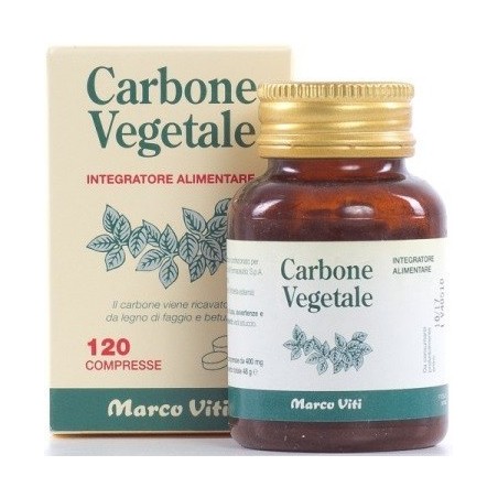 Marco Viti Farmaceutici Carbone Vegetale 120 Compresse