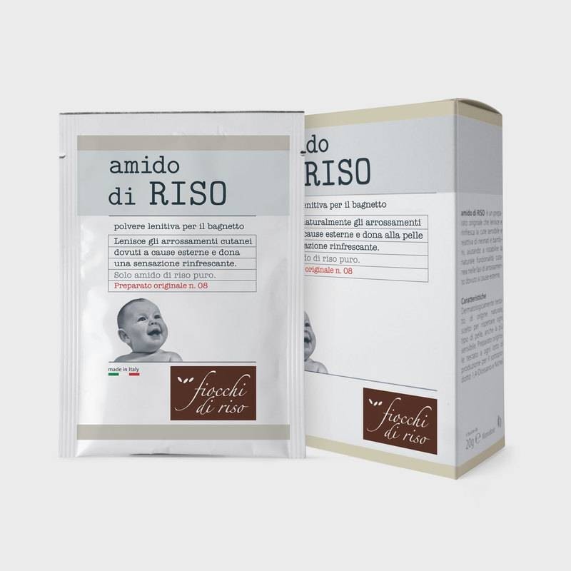 Artsana Fiocchi Di Riso Amido Di Riso Polvere Lenitivo 100 G