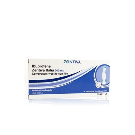 Ibuprofene Zentiva Italia 200 Mg Compresse Rivestite Con Film Ibuprofene Medicinale Equivalente