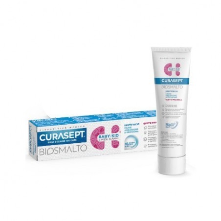 Curasept Biosmalto Baby Kid Senza Fluoro 50 Ml