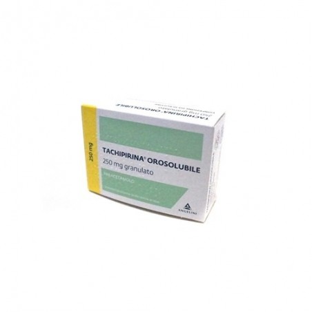 Tachipirina Orosolubile 250 mg Paracetamolo 10 Bustine Granulato Gusto Fragola-Vaniglia per febbre e dolori