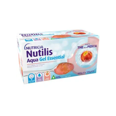 Danone Nutricia Soc. Ben. Nutilis Aqua Gel Pesca 4 Pezzi Da 125 G