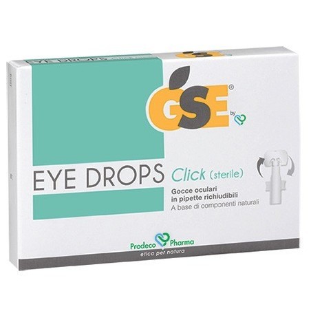 Prodeco Pharma Gse Eye Drops Click Gocce Oculari 10 Pipette 0,5 Ml