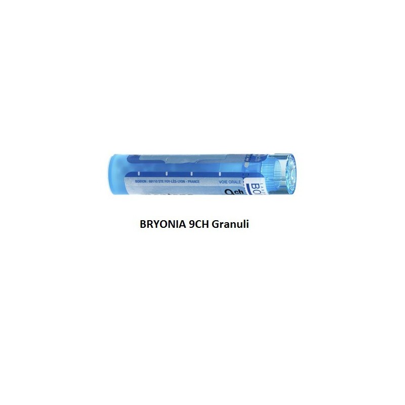 Boiron Bryonia Alba 9ch Granuli Tubo Multidose 80 Granuli Benessere Mucose e Dolori